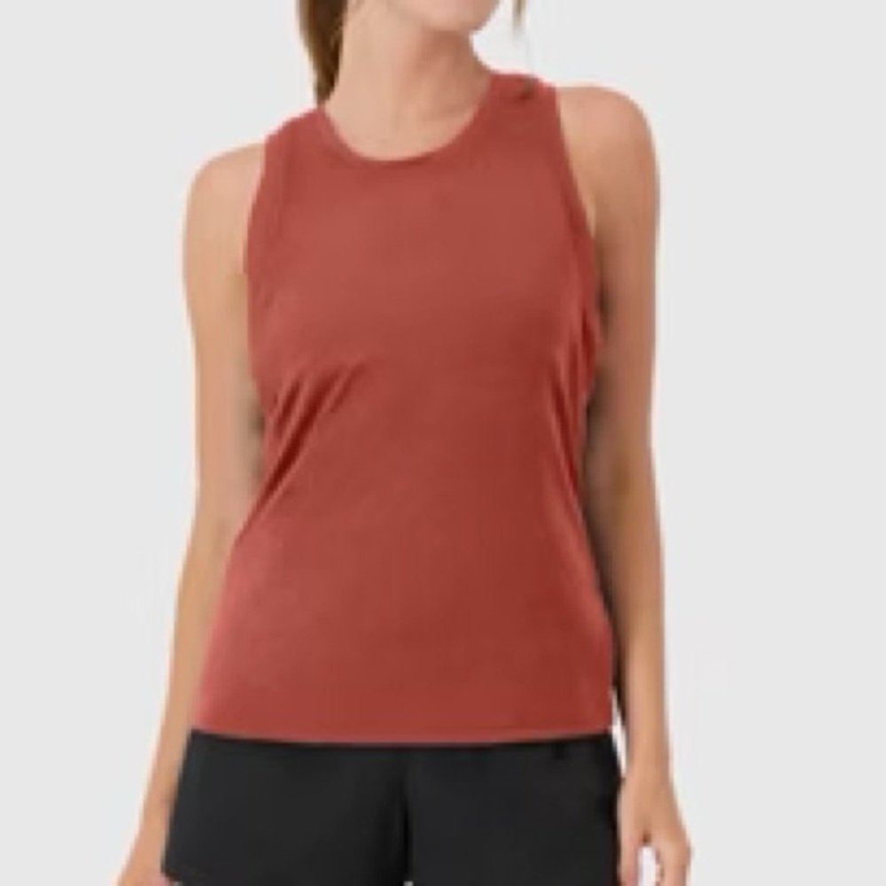 ☑️Calia Sleeveless Coral Tank Top